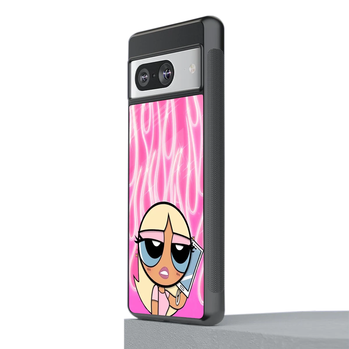 Chic Blaze stylish phone case for google pixel 8 | glossy glass and slim fit