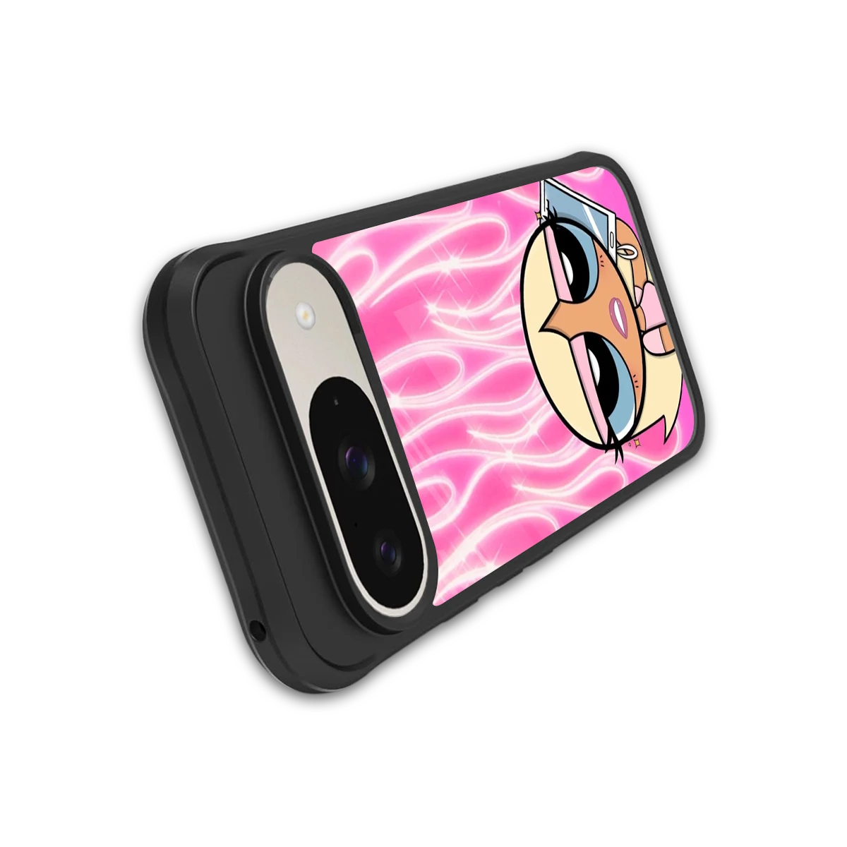 Chic Blaze stylish phone case for google pixel 9 | glossy glass and slim fit