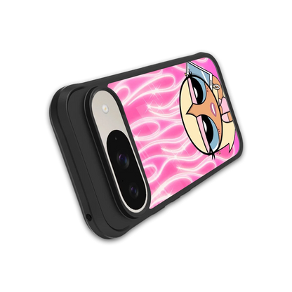 Chic Blaze stylish phone case for google pixel 9 | glossy glass and slim fit