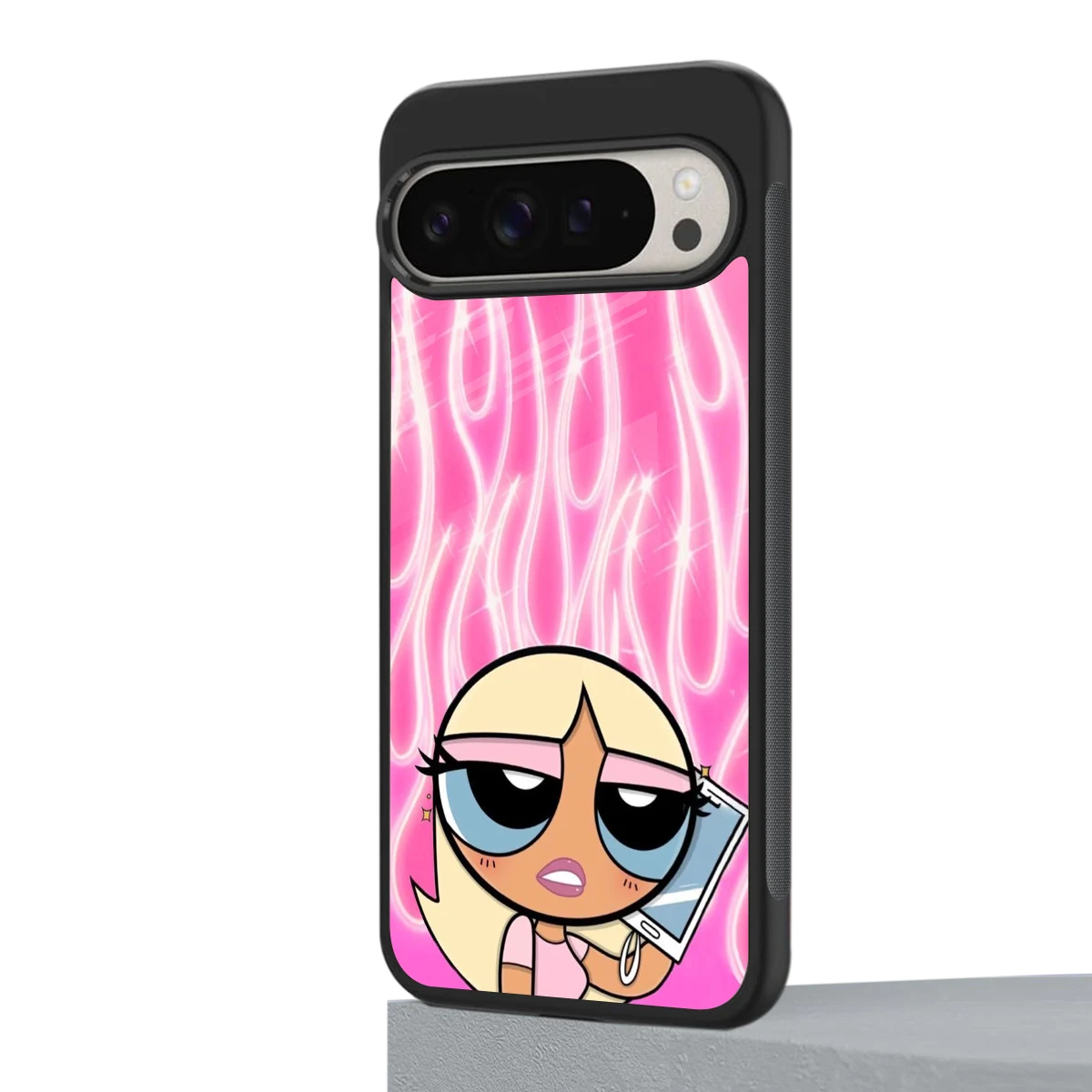 Chic Blaze google pixel 9 pro mobile cover | shockproof glass phone case