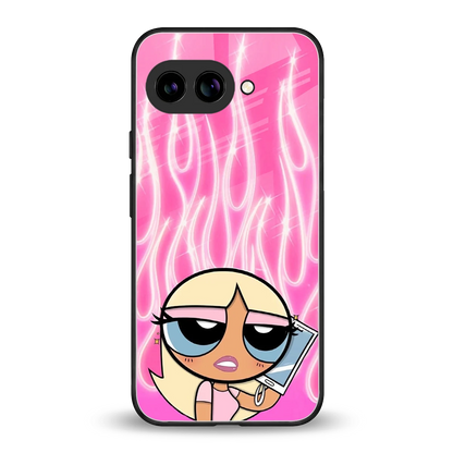 Chic Blaze back phone cover | glass case for google pixel 10a
