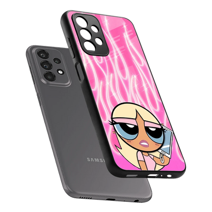 Chic Blaze sleek samsung galaxy a23 cover with tempered glass back and TPU edges