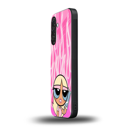Chic Blaze samsung galaxy m35 5g mobile cover | shockproof glass phone case