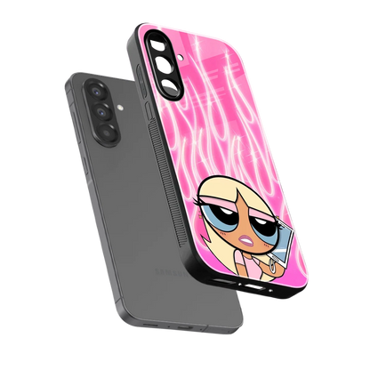 Chic Blaze sleek samsung galaxy a36 5g cover with tempered glass back and TPU edges