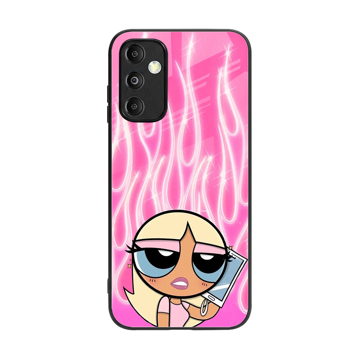 Chic Blaze back phone cover | glass case for samsung galaxy m14 5g