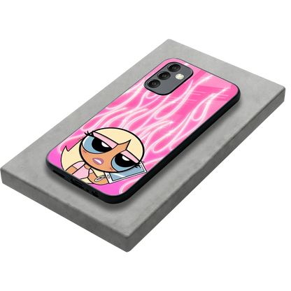 Chic Blaze stylish phone case for samsung galaxy m14 5g | glossy glass and slim fit