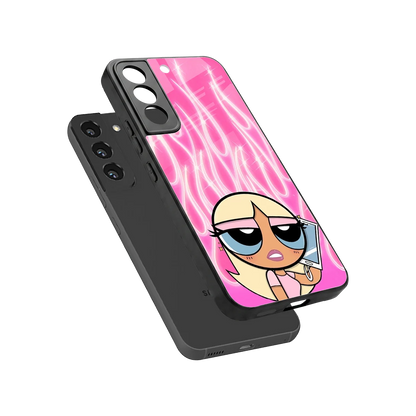 Chic Blaze sleek samsung galaxy s22 cover with tempered glass back and TPU edges