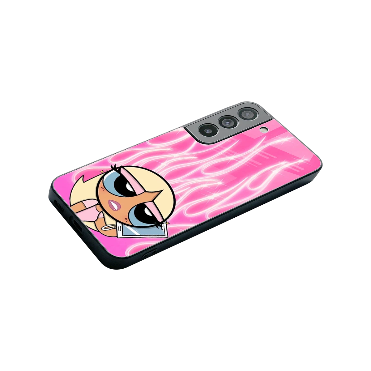Chic Blaze stylish phone case for samsung galaxy s22 | glossy glass and slim fit