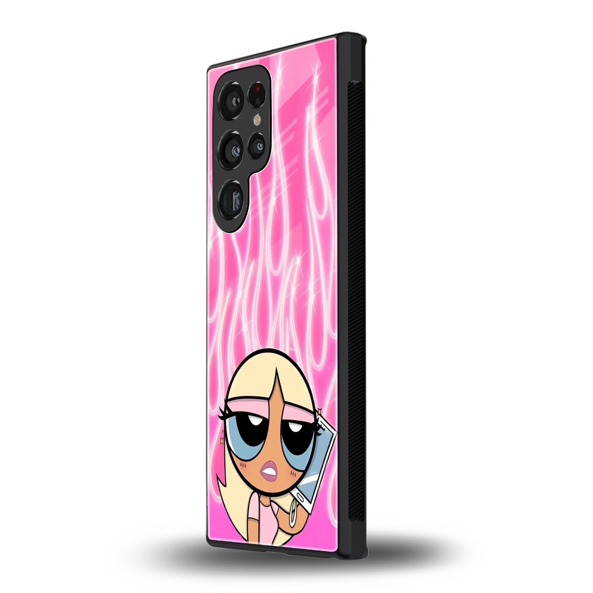 Chic Blaze samsung galaxy s24 ultra mobile cover | shockproof glass phone case