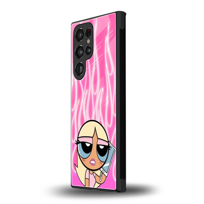 Chic Blaze samsung galaxy s24 ultra mobile cover | shockproof glass phone case
