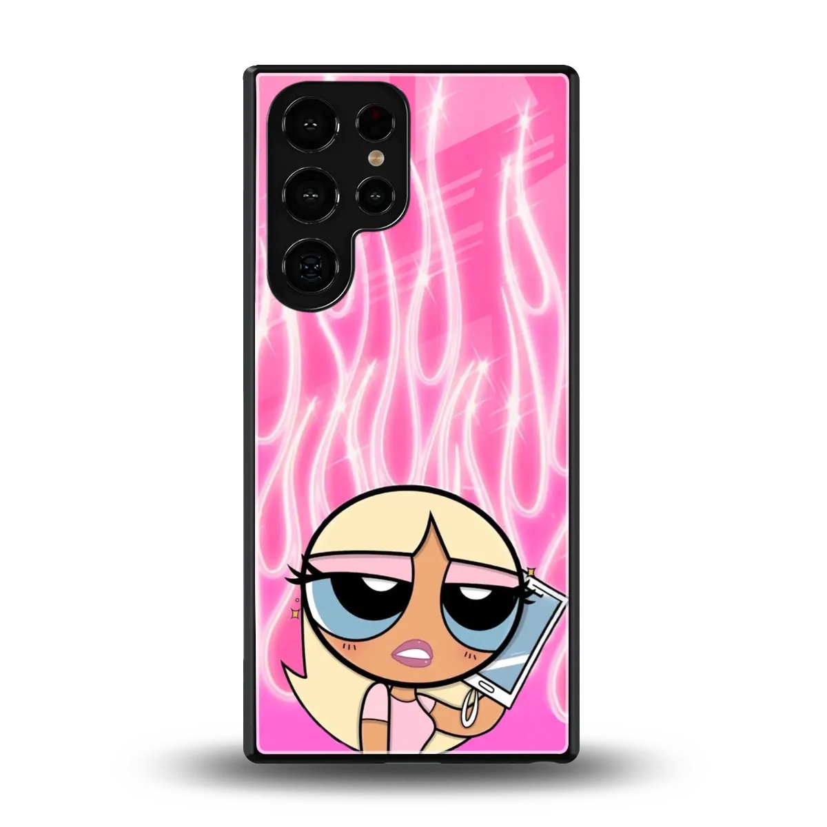 Chic Blaze back phone cover | glass case for samsung galaxy s26 ultra