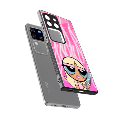 Chic Blaze sleekvivo v30 pro cover with tempered glass back and TPU edges