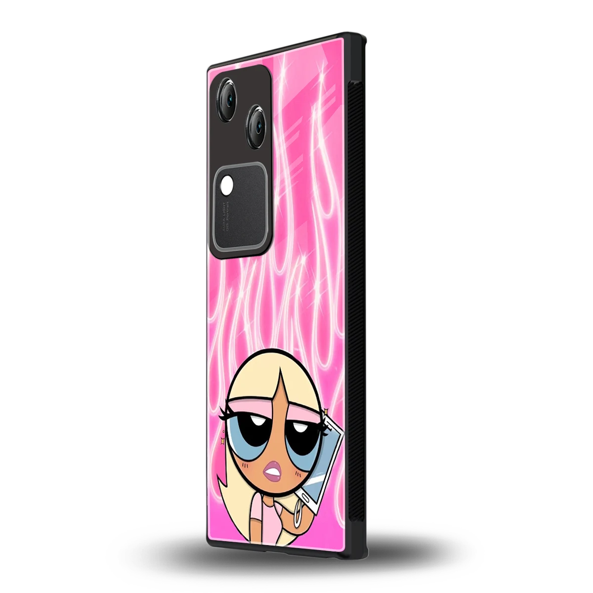 Chic Blaze vivo v30 mobile cover | shockproof glass phone case