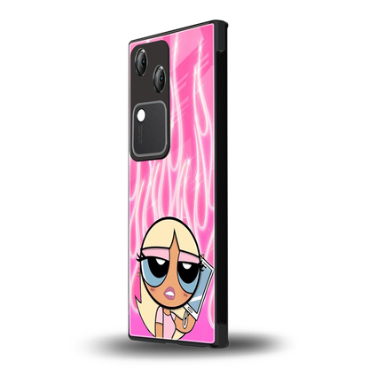 Chic Blaze vivo v30 mobile cover | shockproof glass phone case