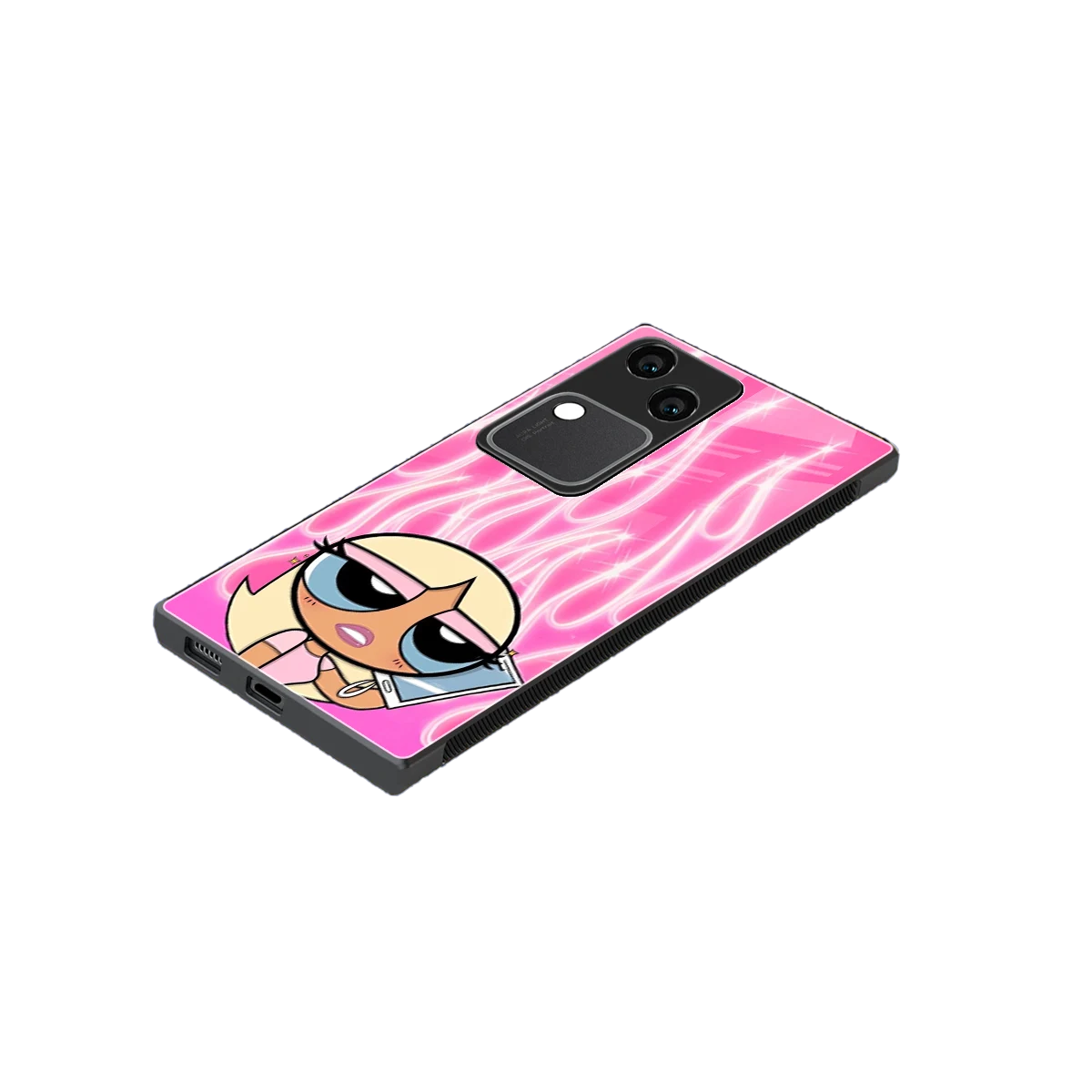 Chic Blaze stylish phone case for vivo v30 | glossy glass and slim fit