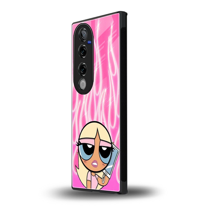 Chic Blaze vivo v40 pro mobile cover | shockproof glass phone case
