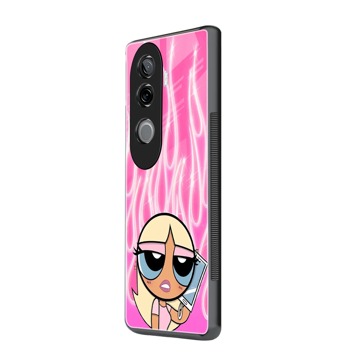 Chic Blaze vivo v40e mobile cover | shockproof glass phone case