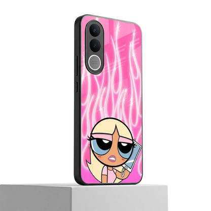 Chic Blaze vivo v70 fe mobile cover | shockproof glass phone case