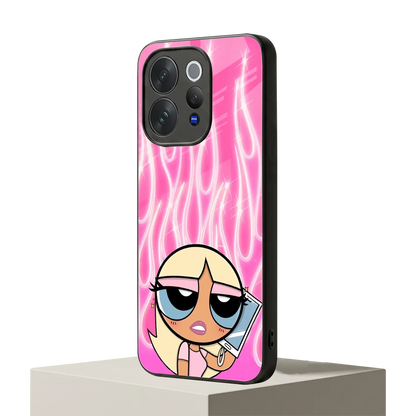 Chic Blaze vivo v70 mobile cover | shockproof glass phone case