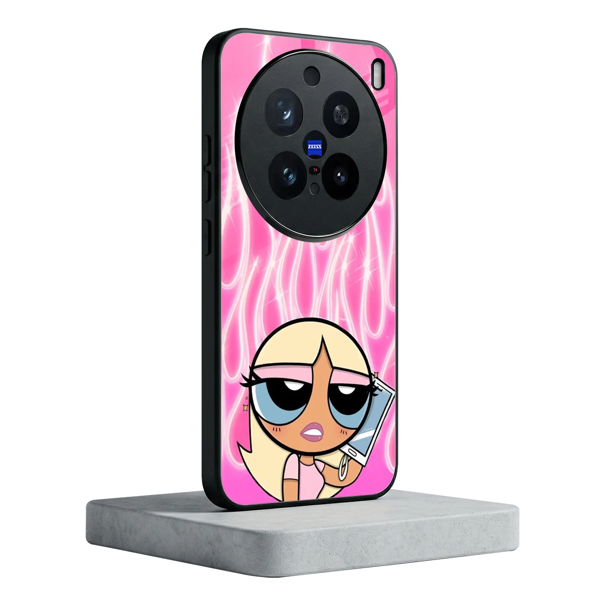 Chic Blaze vivo x200 pro mobile cover | shockproof glass phone case