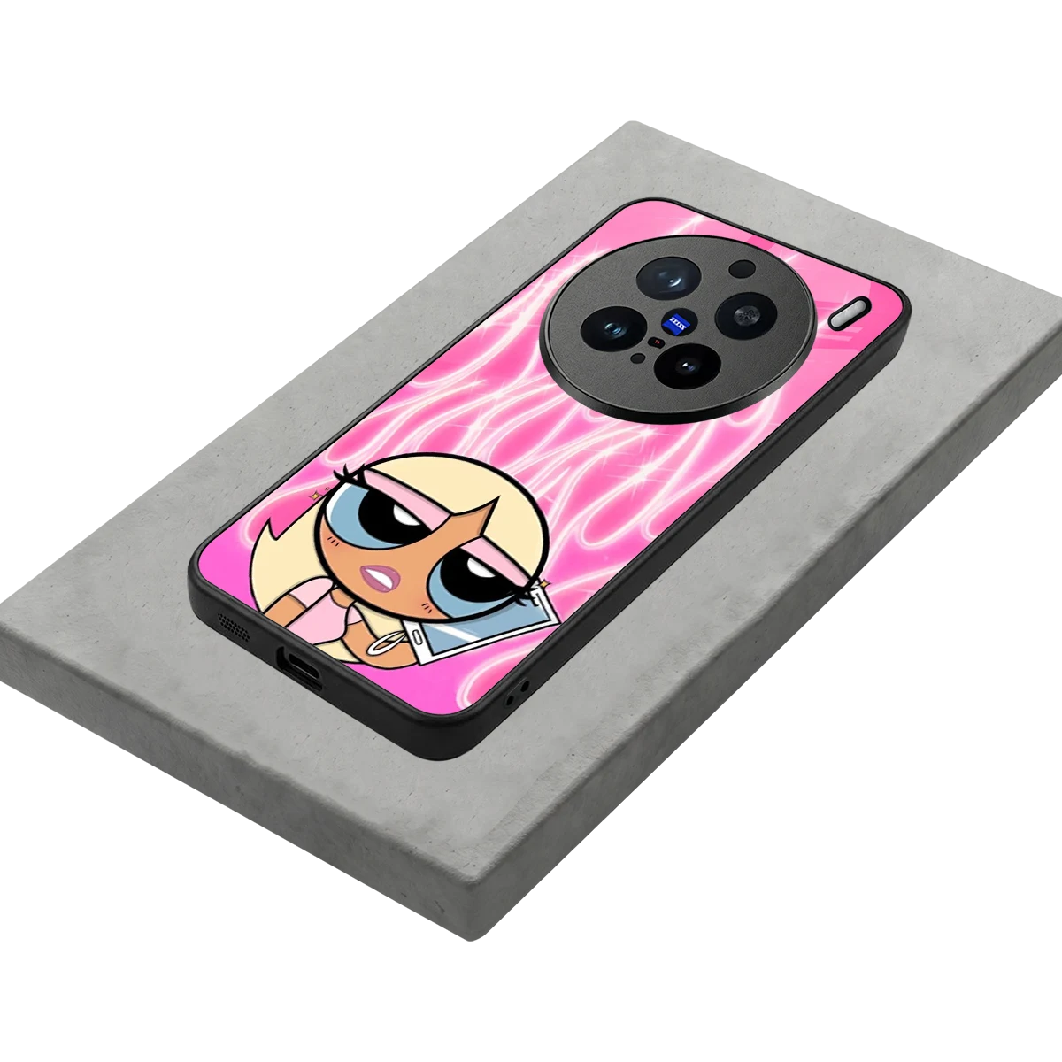 Chic Blaze stylish phone case for vivo x200 pro | glossy glass and slim fit