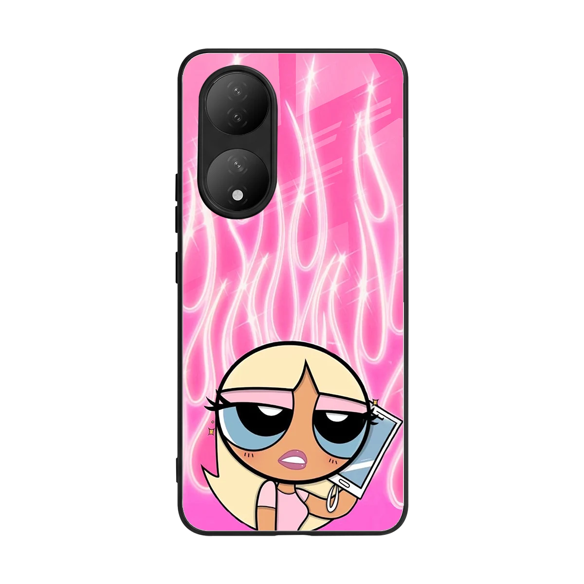 Chic Blaze back phone cover | glass case for Vivo-y100