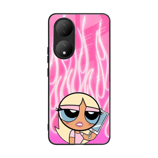 Chic Blaze back phone cover | glass case for Vivo-y100