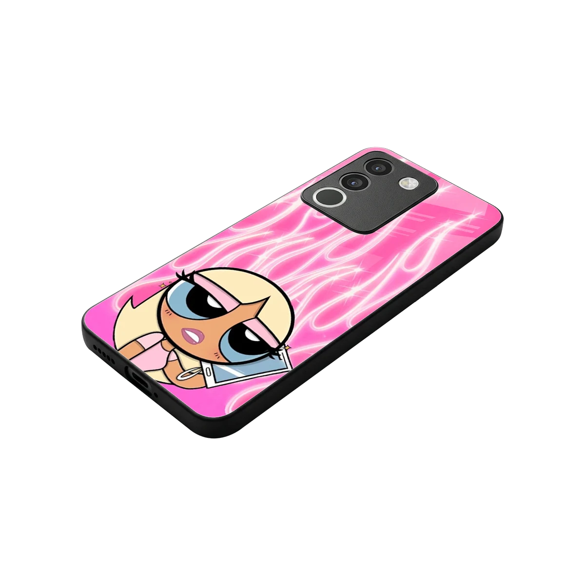 Chic Blaze stylish phone case for vivo y200 5g | glossy glass and slim fit