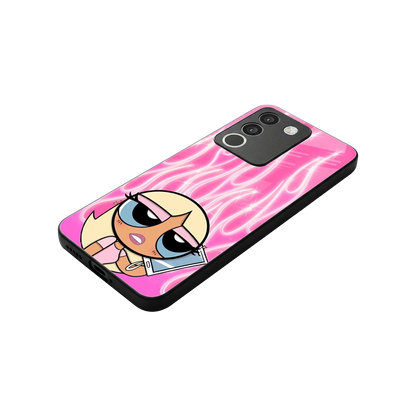 Chic Blaze stylish phone case for vivo y200 5g | glossy glass and slim fit