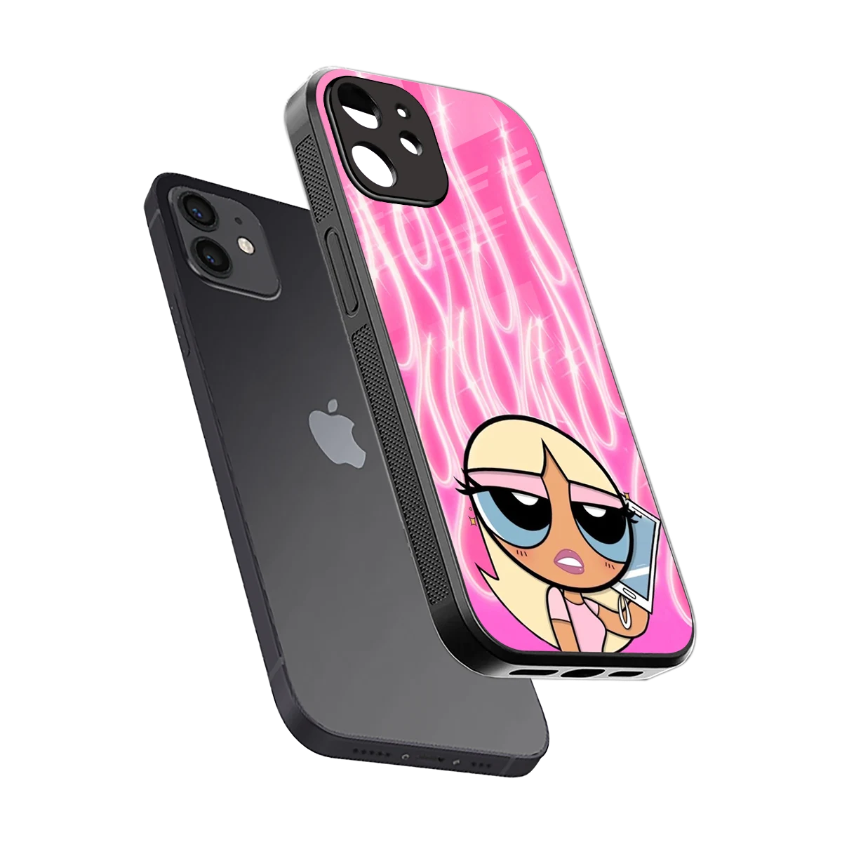 Chic Blaze sleek iphone 11 cover with tempered glass back and TPU edges