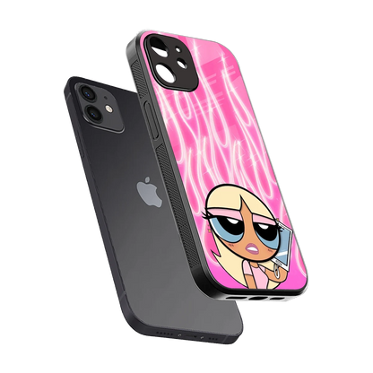 Chic Blaze sleek iphone 11 cover with tempered glass back and TPU edges