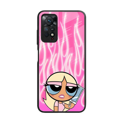 Chic Blaze back phone cover | glass case for redmi note 11 pro