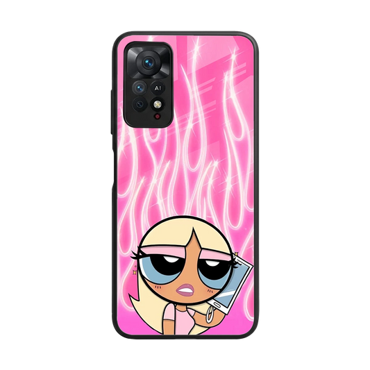 Chic Blaze back phone cover | glass case for redmi note 11 pro