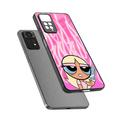 Chic Blaze sleek redmi note 11 pro cover with tempered glass back and TPU edges
