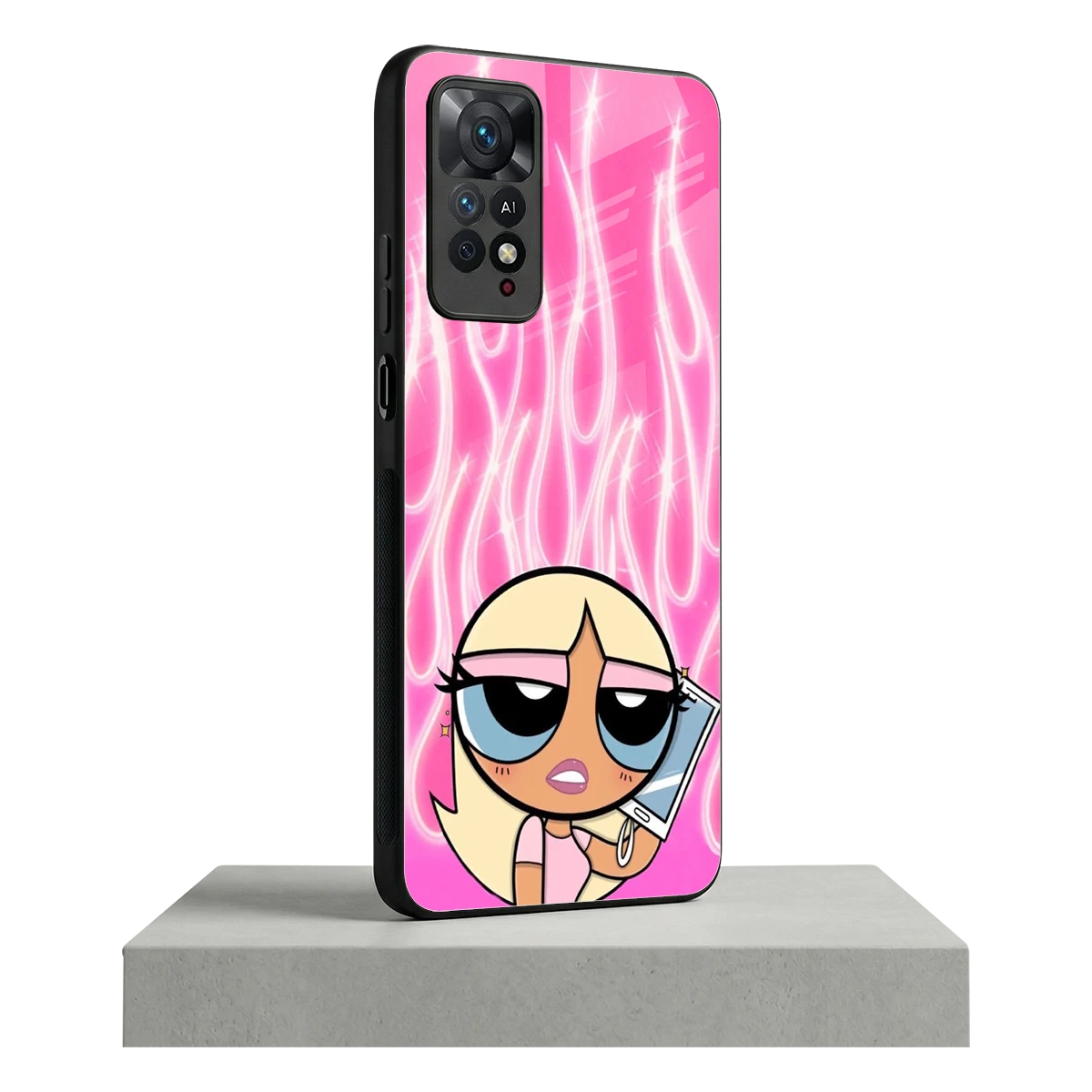 Chic Blaze redmi note 11 pro mobile cover | shockproof glass phone case