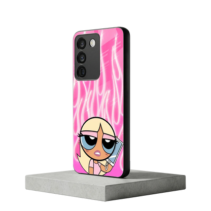 Chic Blaze vivo y200 5g mobile cover | shockproof glass phone case