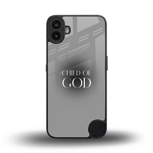 Child Of God back phone cover | glass case for cmf nothing phone 1