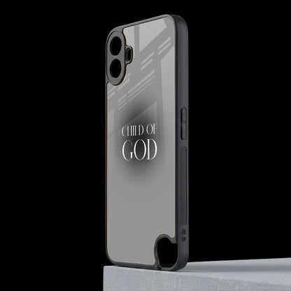 Child Of God cmf nothing phone 1 mobile cover | shockproof glass phone case