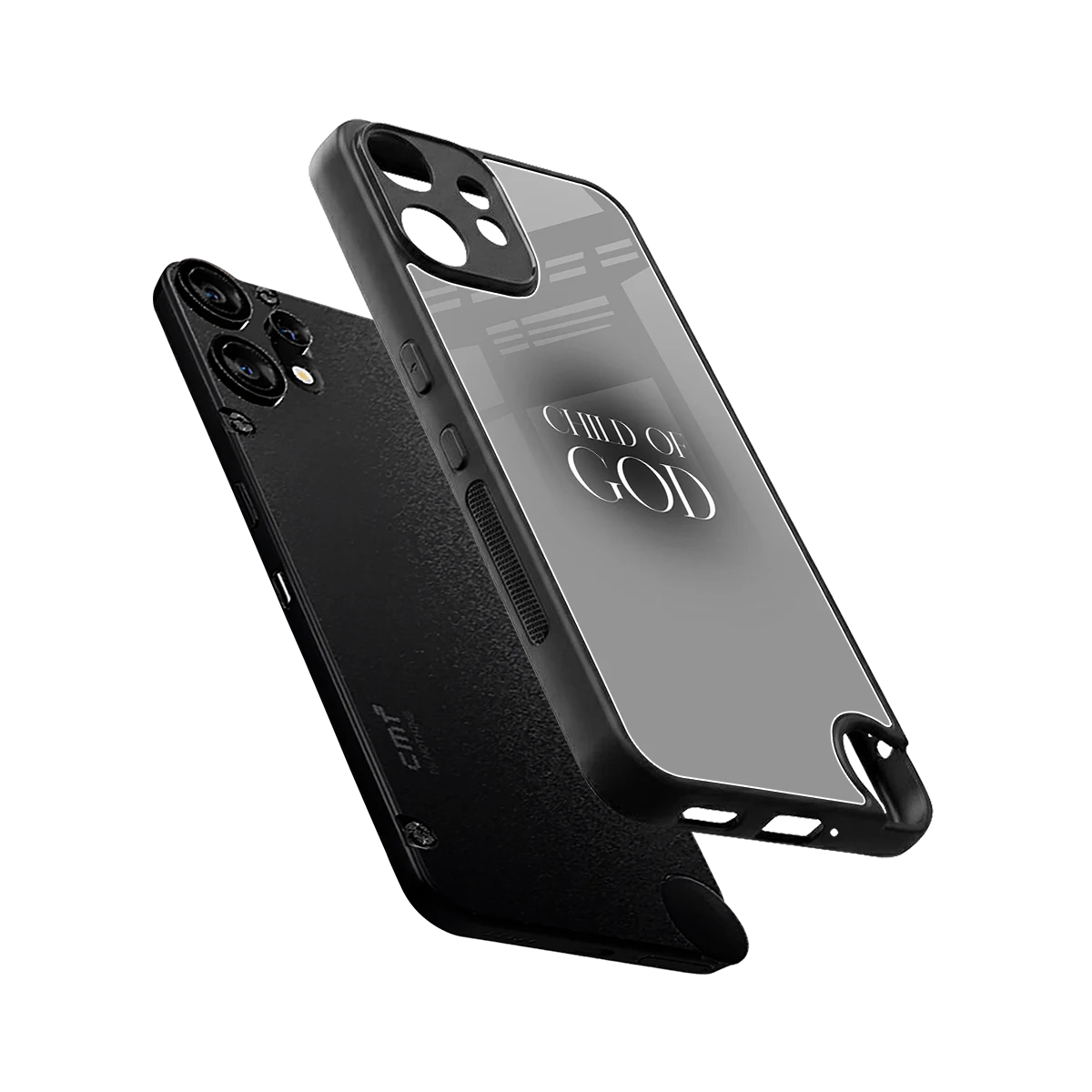 Child Of God sleek cmf nothing phone 2 pro cover with tempered glass back and TPU edges
