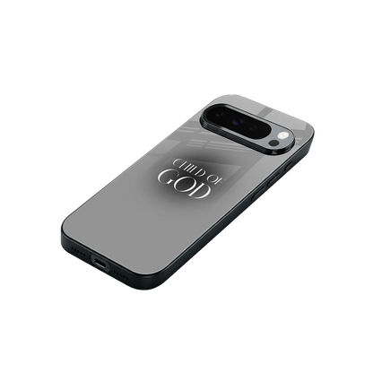 Child Of God stylish phone case for google pixel 10 pro xl | glossy glass and slim fit