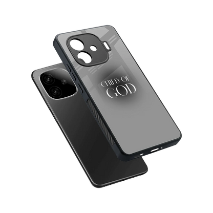 Child Of God sleek iqoo neo 10r 5g cover with tempered glass back and TPU edges