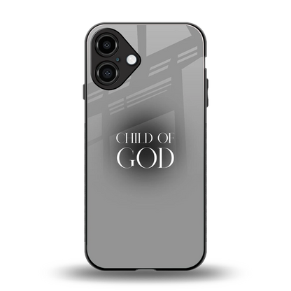 Child Of God back phone cover | glass case for iphone 16 plus