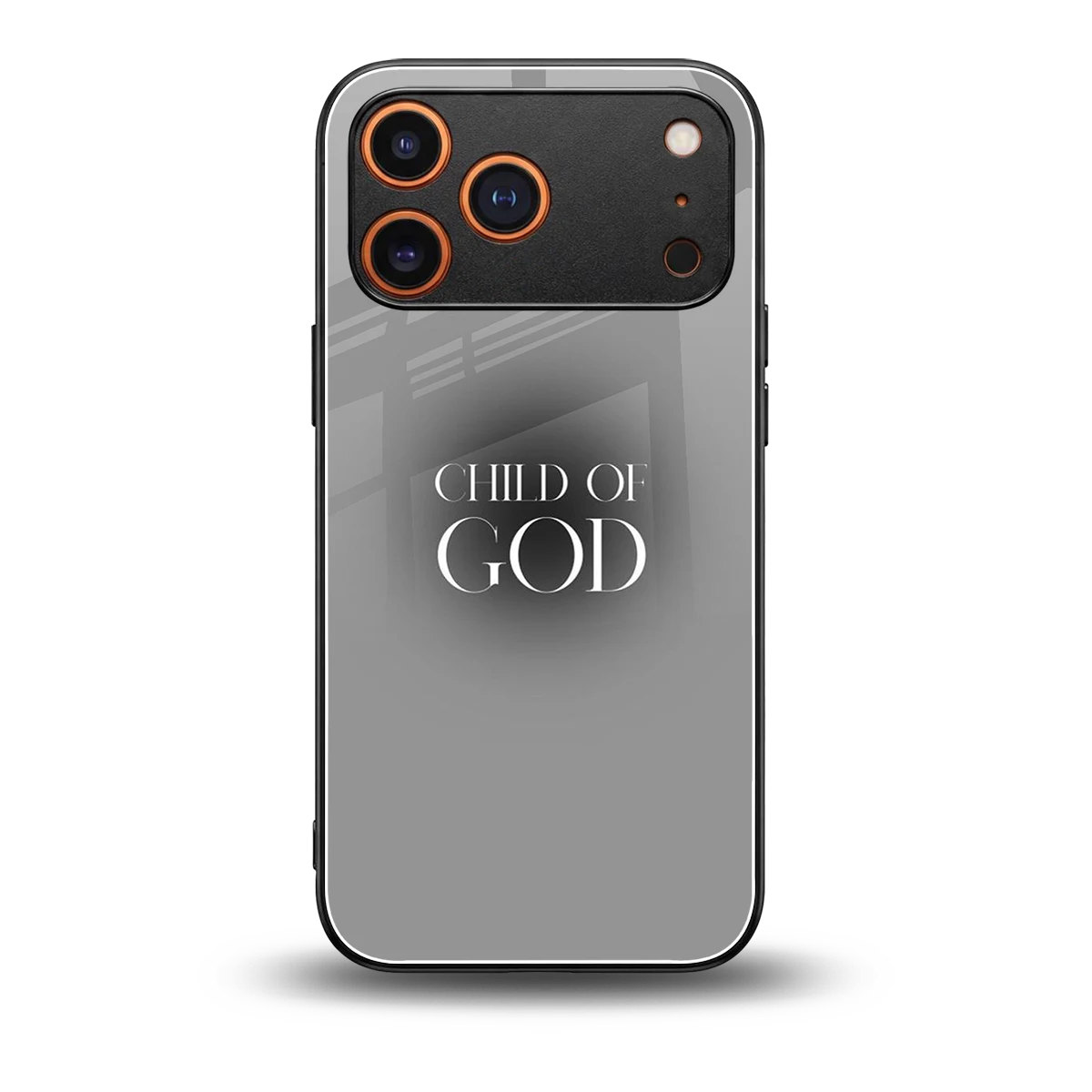 Child Of God back phone cover | glass case for iphone 17 pro