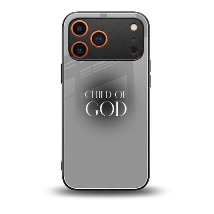 Child Of God back phone cover | glass case for iphone 17 pro