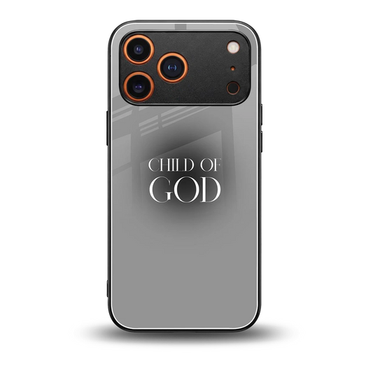 Child Of God back phone cover | glass case for iphone 17 pro