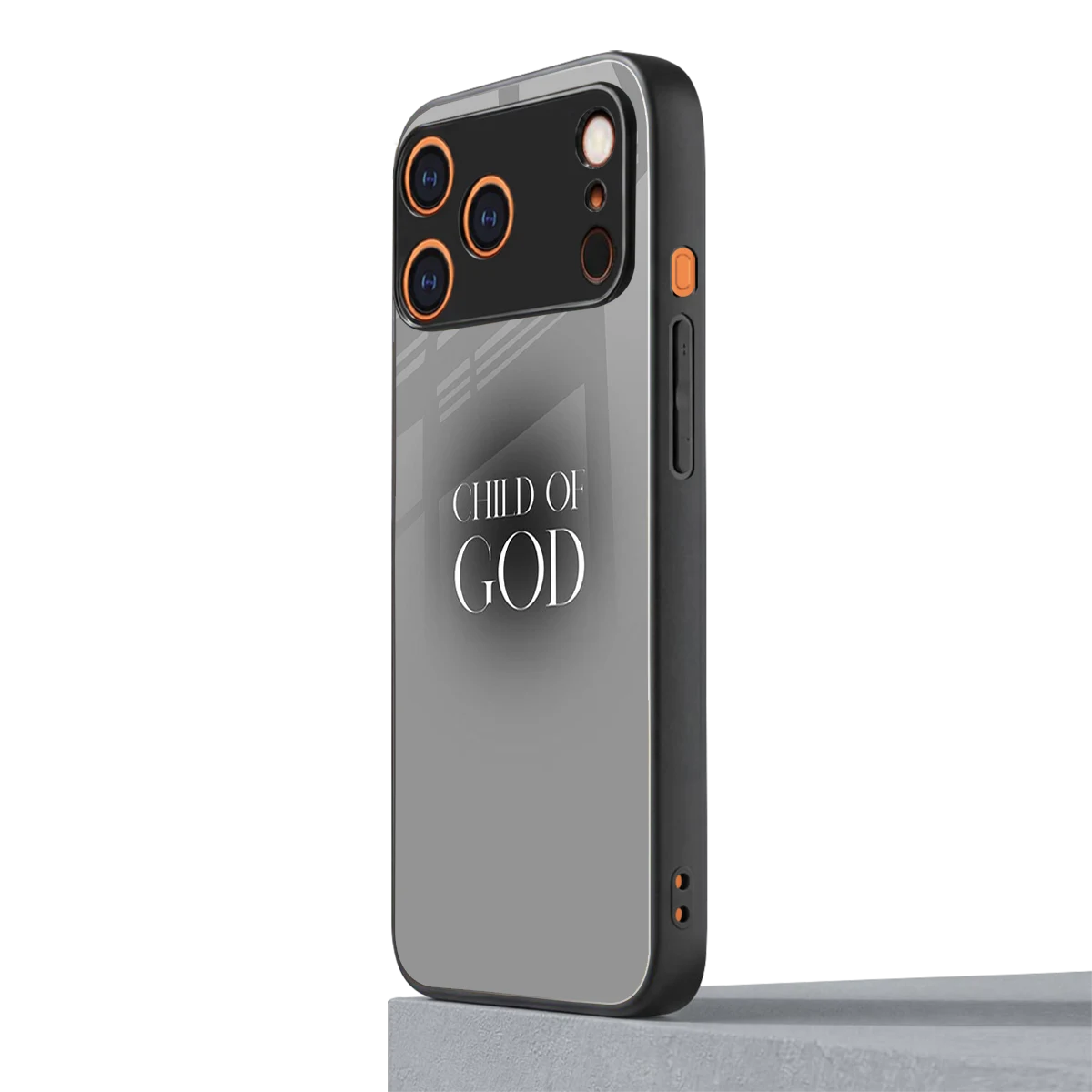 Child Of God iphone 17 pro max mobile cover | shockproof glass phone case