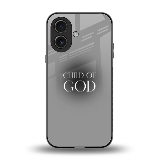 Child Of God back phone cover | glass case for iphone 17