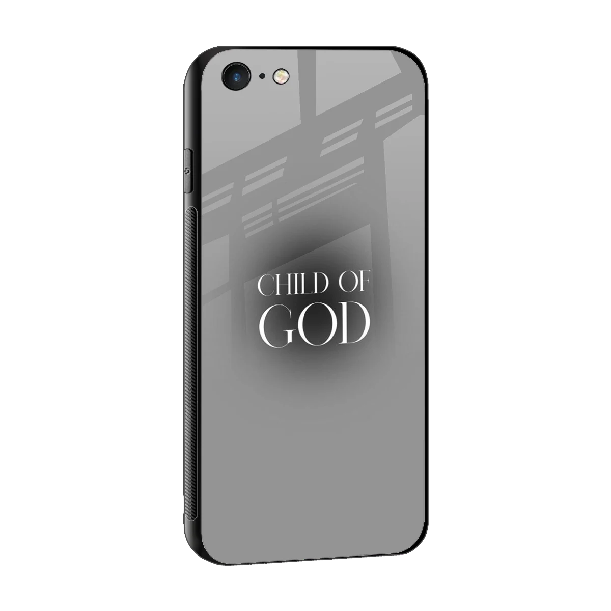 Child Of God sleek iphone 6s plus cover with tempered glass back and TPU edges