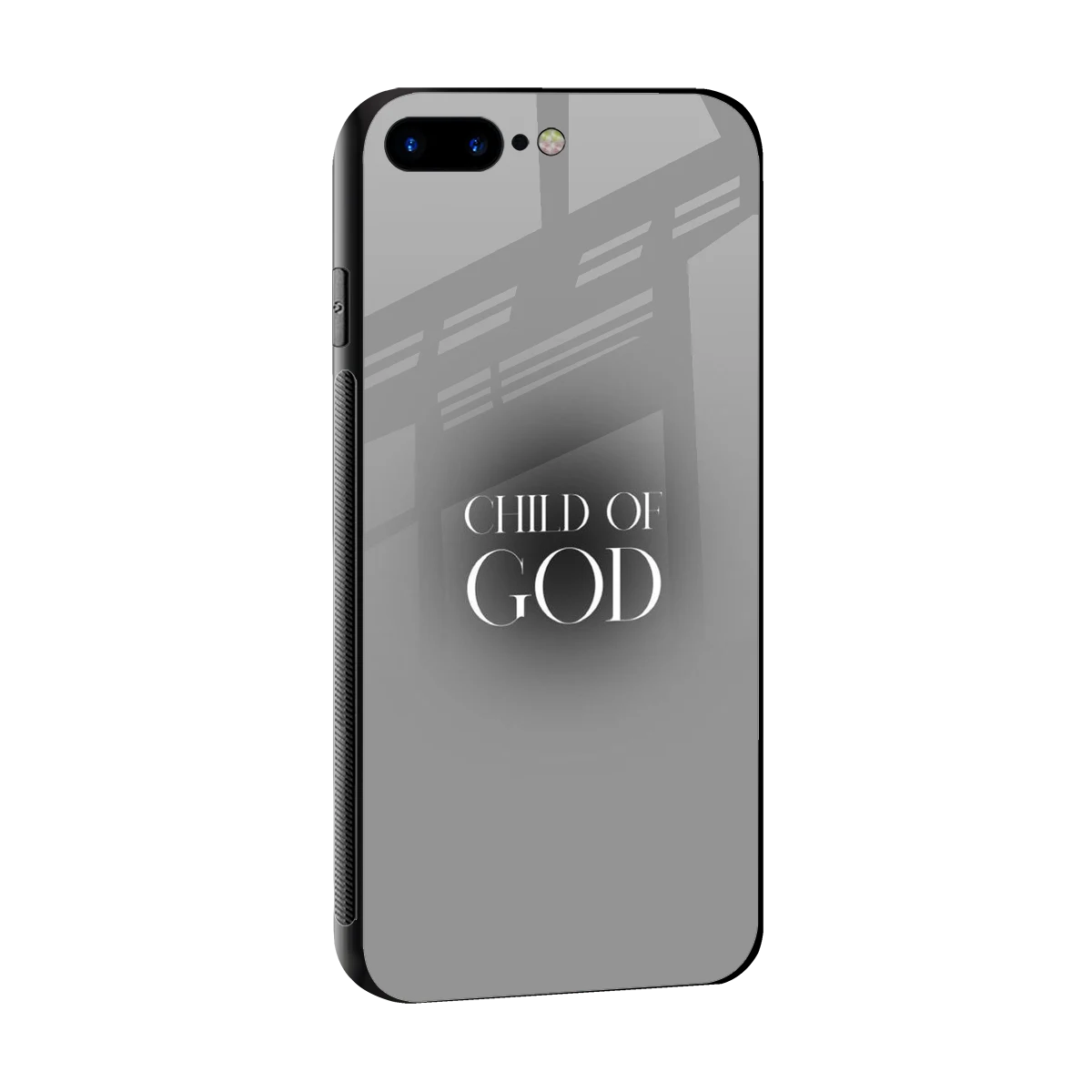 Child Of God sleek iphone 7 plus cover with tempered glass back and TPU edges