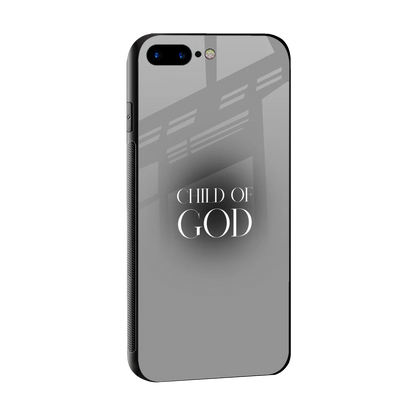 Child Of God sleek iphone 7 plus cover with tempered glass back and TPU edges